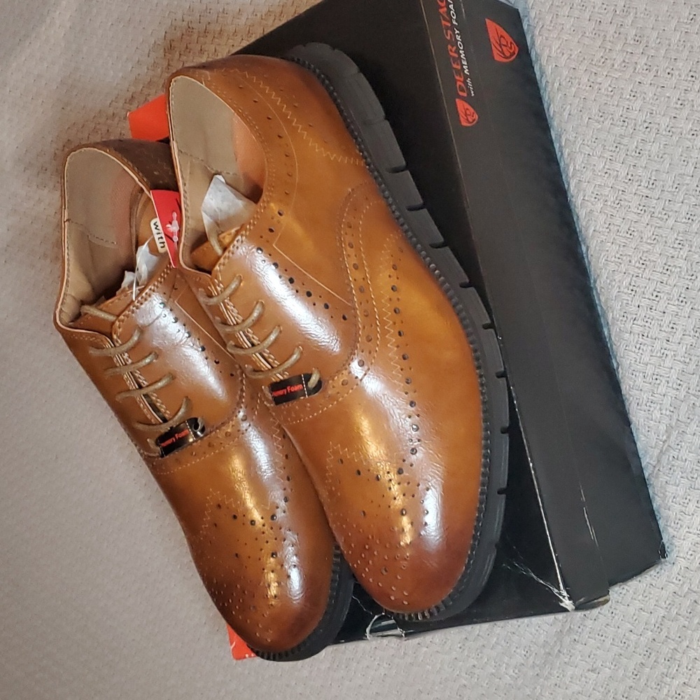 Deer Stags Memory Foam Men Shoes